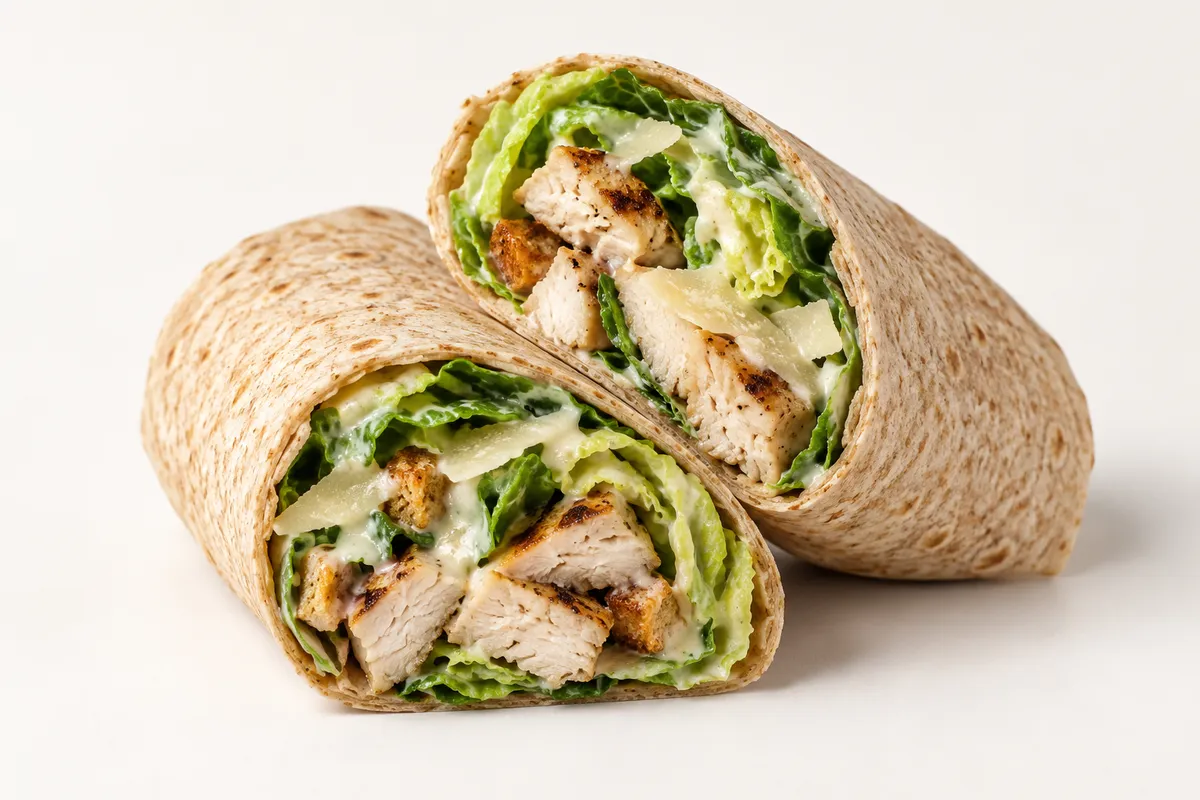 Gefüllte Wraps mit Gemüse